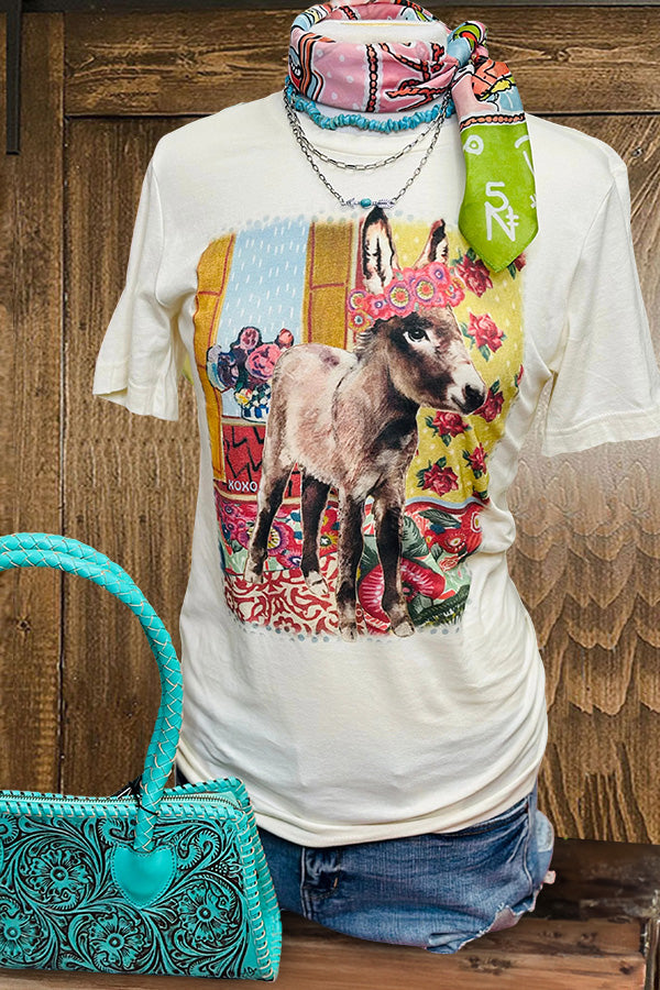 The Spring Fling Donkey T-Shirt