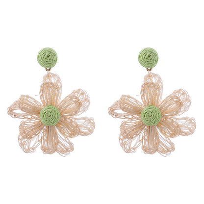 Bohemia Beach Flower Earrings