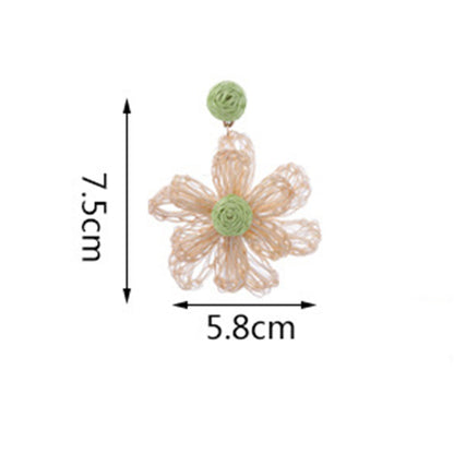 Bohemia Beach Flower Earrings