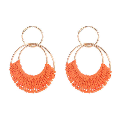 Distinctive Braided Earrings