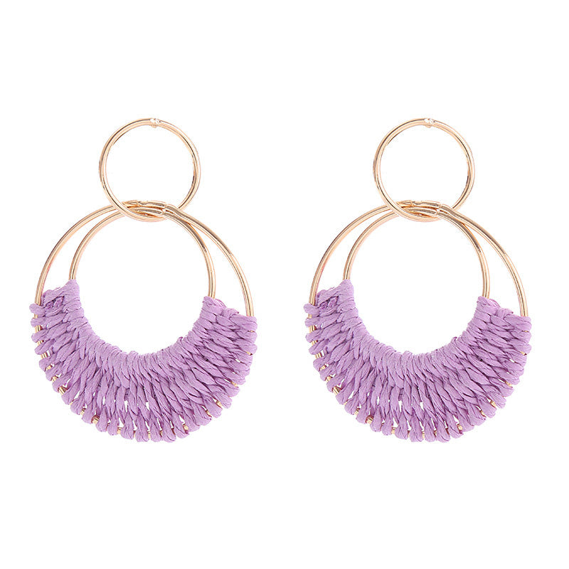 Distinctive Braided Earrings