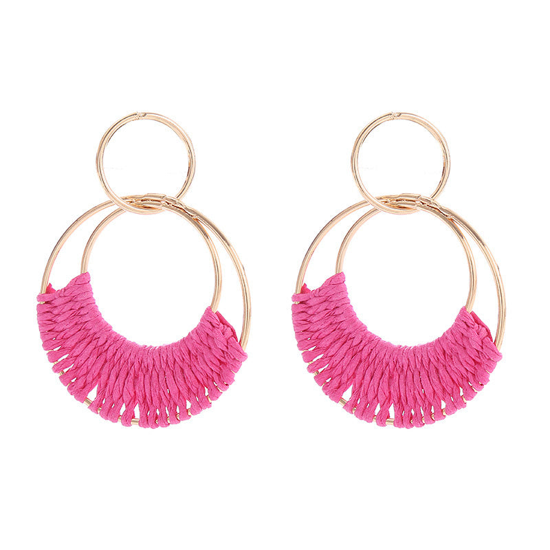 Distinctive Braided Earrings