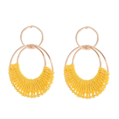 Distinctive Braided Earrings