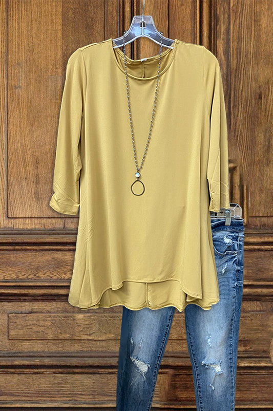 Casual Multicolor Round Neck T-shirt